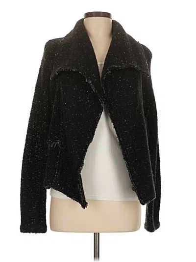 Pre-owned Ann Taylor Cardigan Sweater In Black