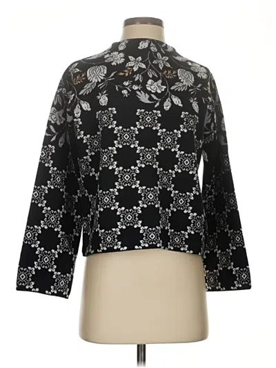 Pre-owned Ann Taylor Cardigan Sweater In Black