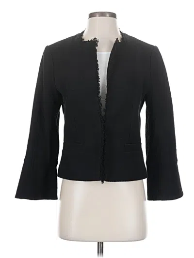Pre-owned Ann Taylor Cardigan Sweater In Black