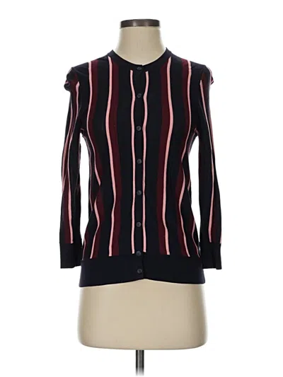 Pre-owned Ann Taylor Cardigan Sweater In Black