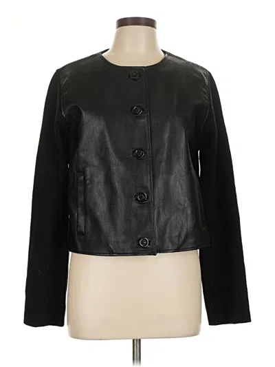 Pre-owned Ann Taylor Cardigan Sweater In Black