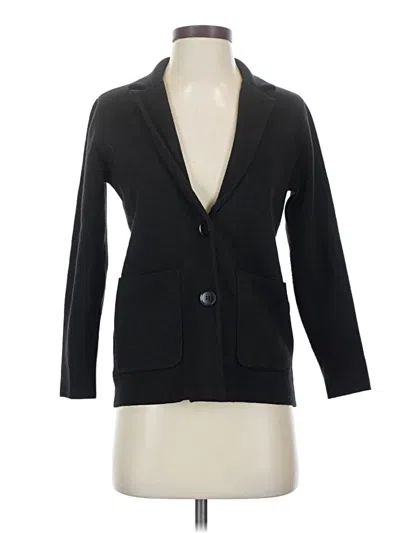 Pre-owned Ann Taylor Cardigan Sweater In Black