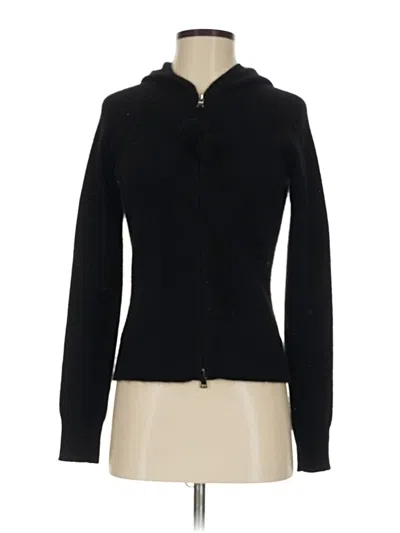 Pre-owned Ann Taylor Cardigan Sweater In Black