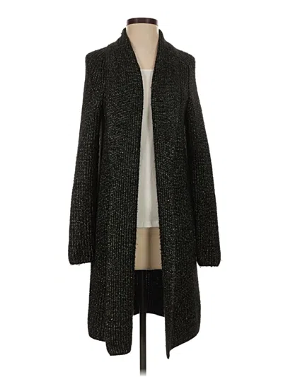 Pre-owned Ann Taylor Cardigan Sweater In Black