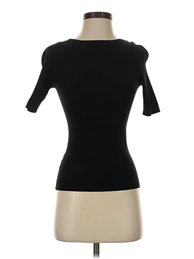 Pre-owned Ann Taylor Cardigan Sweater In Black
