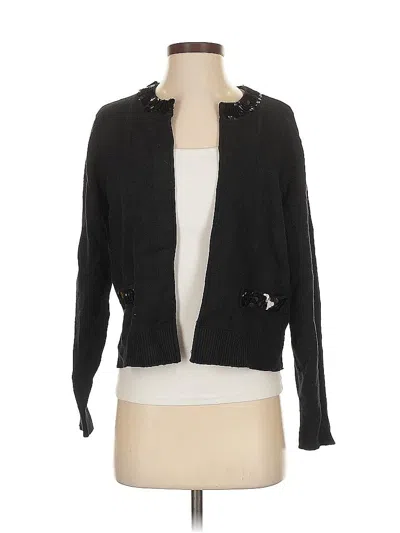 Ann Taylor Cardigan Sweater In Black