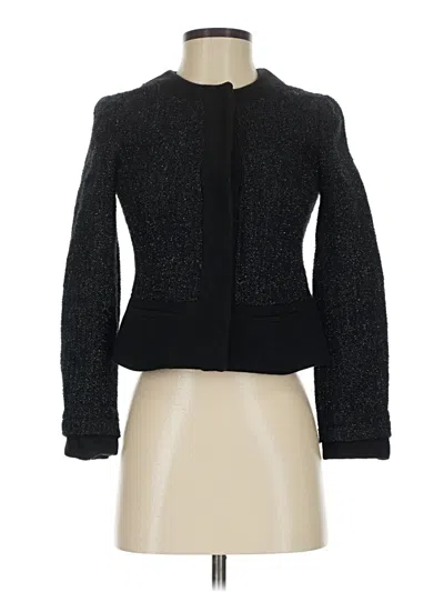Pre-owned Ann Taylor Cardigan Sweater In Black