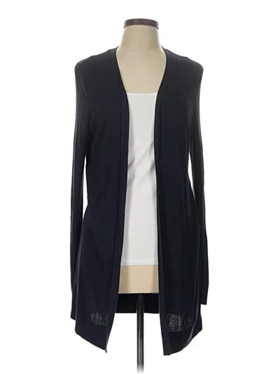 Pre-owned Ann Taylor Cardigan Sweater In Black