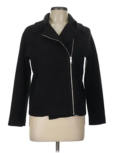 Pre-owned Ann Taylor Cardigan Sweater In Black