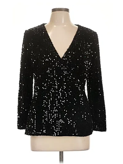 Pre-owned Ann Taylor Cardigan Sweater In Black