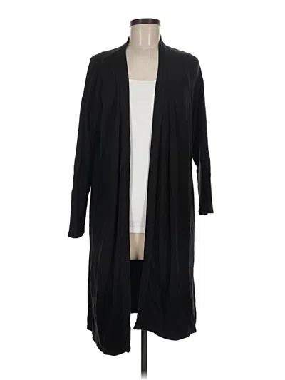Pre-owned Ann Taylor Cardigan Sweater In Black