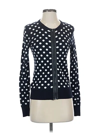 Pre-owned Ann Taylor Cardigan Sweater In Blue