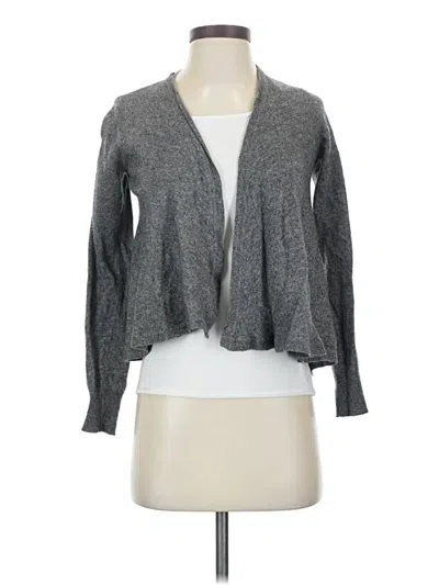 Pre-owned Ann Taylor Cardigan Sweater In Blue