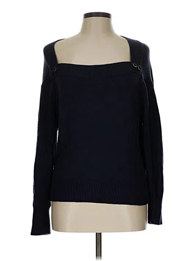 Pre-owned Ann Taylor Cardigan Sweater In Blue