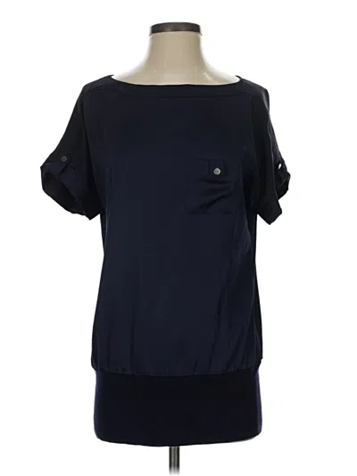 Pre-owned Ann Taylor Cardigan Sweater In Blue
