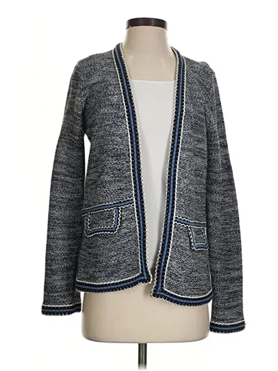 Pre-owned Ann Taylor Cardigan Sweater In Blue