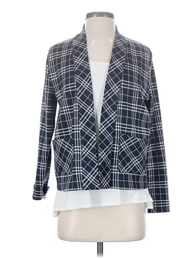 Pre-owned Ann Taylor Cardigan Sweater In Blue