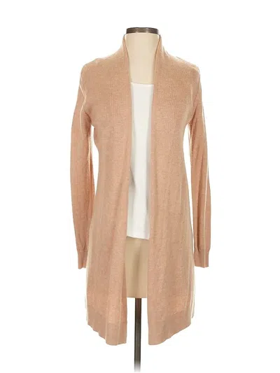 Pre-owned Ann Taylor Cardigan Sweater In Brown