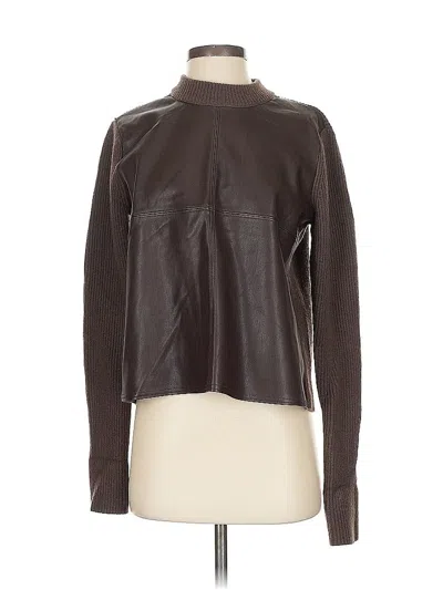 Pre-owned Ann Taylor Cardigan Sweater In Brown