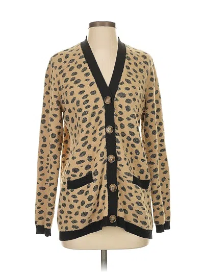 Pre-owned Ann Taylor Cardigan Sweater In Brown