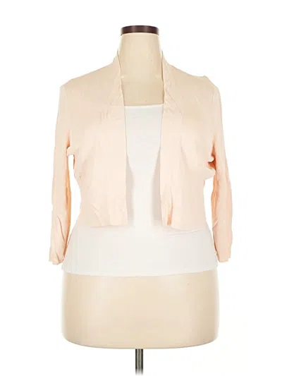 Pre-owned Ann Taylor Cardigan Sweater In Brown