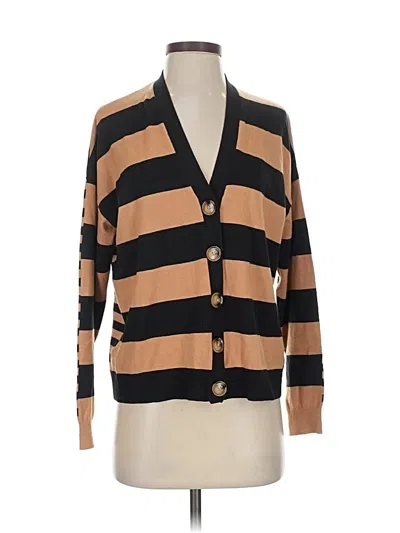 Pre-owned Ann Taylor Cardigan Sweater In Brown