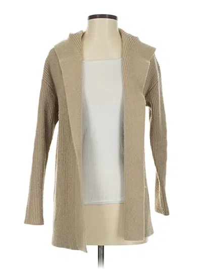 Pre-owned Ann Taylor Cardigan Sweater In Brown