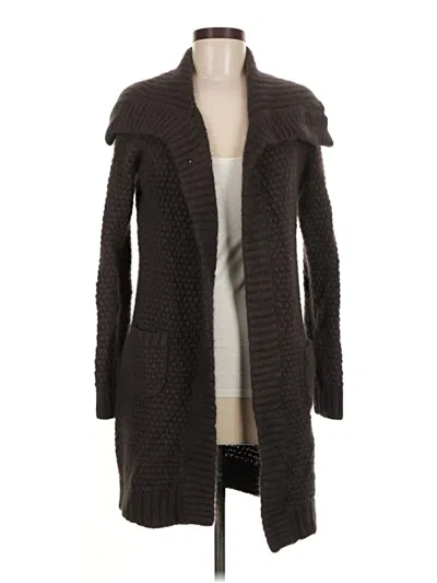 Pre-owned Ann Taylor Cardigan Sweater In Brown