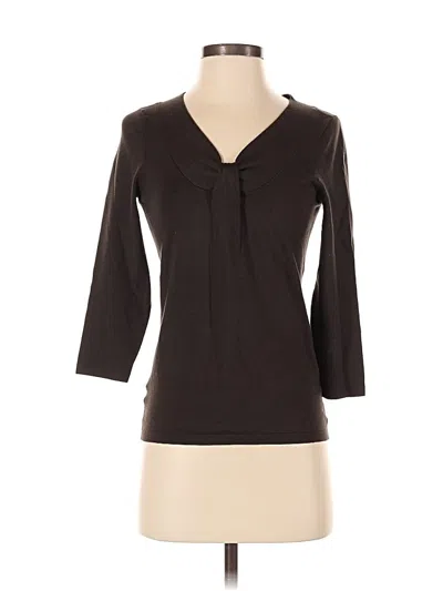 Pre-owned Ann Taylor Cardigan Sweater In Brown