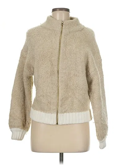 Pre-owned Ann Taylor Cardigan Sweater In Brown