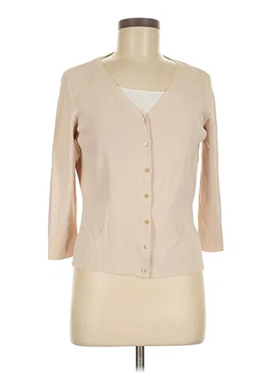 Pre-owned Ann Taylor Cardigan Sweater In Brown