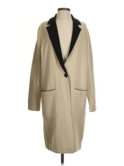 Pre-owned Ann Taylor Cardigan Sweater In Brown