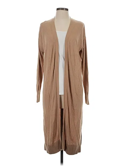Pre-owned Ann Taylor Cardigan Sweater In Brown