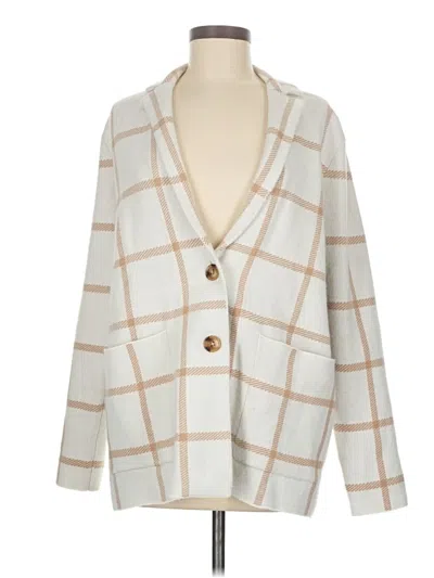 Pre-owned Ann Taylor Cardigan Sweater In Brown