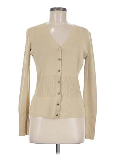 Pre-owned Ann Taylor Cardigan Sweater In Brown