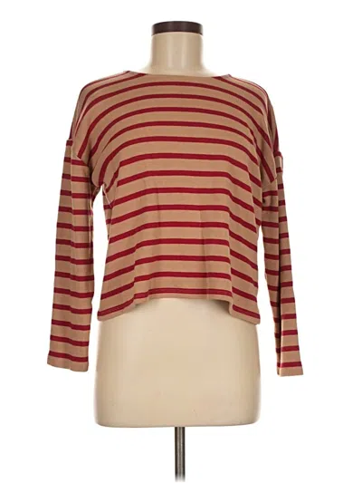 Pre-owned Ann Taylor Cardigan Sweater In Burgundy