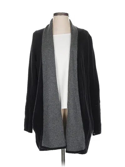 Pre-owned Ann Taylor Cardigan Sweater In Gray