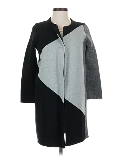 Pre-owned Ann Taylor Cardigan Sweater In Gray