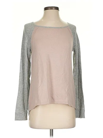 Pre-owned Ann Taylor Cardigan Sweater In Gray