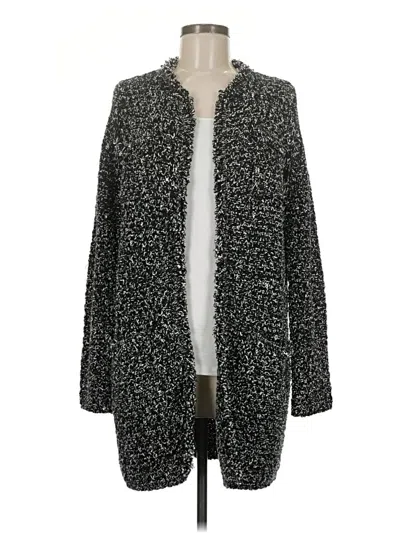 Pre-owned Ann Taylor Cardigan Sweater In Gray