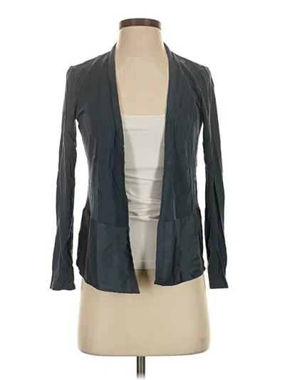 Pre-owned Ann Taylor Cardigan Sweater In Gray