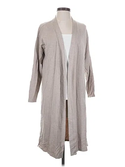 Pre-owned Ann Taylor Cardigan Sweater In Gray