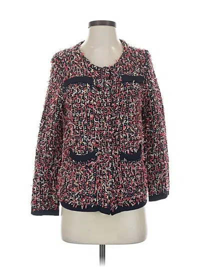 Pre-owned Ann Taylor Cardigan Sweater In Pink