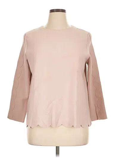 Pre-owned Ann Taylor Cardigan Sweater In Pink