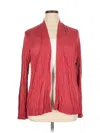 Ann Taylor Cardigan Sweater In Red