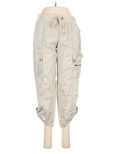 Pre-owned Ann Taylor Cargo Pants In White