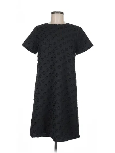 Pre-owned Ann Taylor Casual Dress In Black