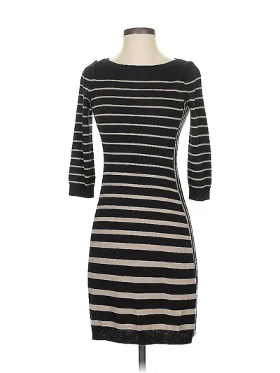 Pre-owned Ann Taylor Casual Dress In Black