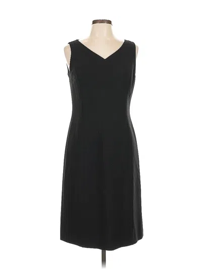 Pre-owned Ann Taylor Casual Dress In Black