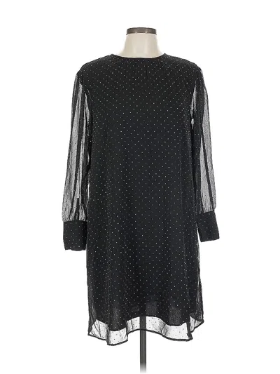 Pre-owned Ann Taylor Casual Dress In Black